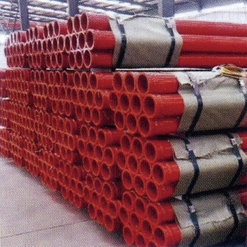 Труба бетоновода ST52 DN80, стенка 3,5 мм, 3 м, фланец SK 98 мм